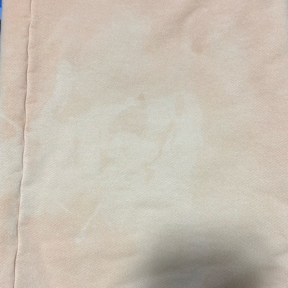 Skims French Terry Low Rise Straight Leg Pant in Cantaloupe - Picture 8 of 8